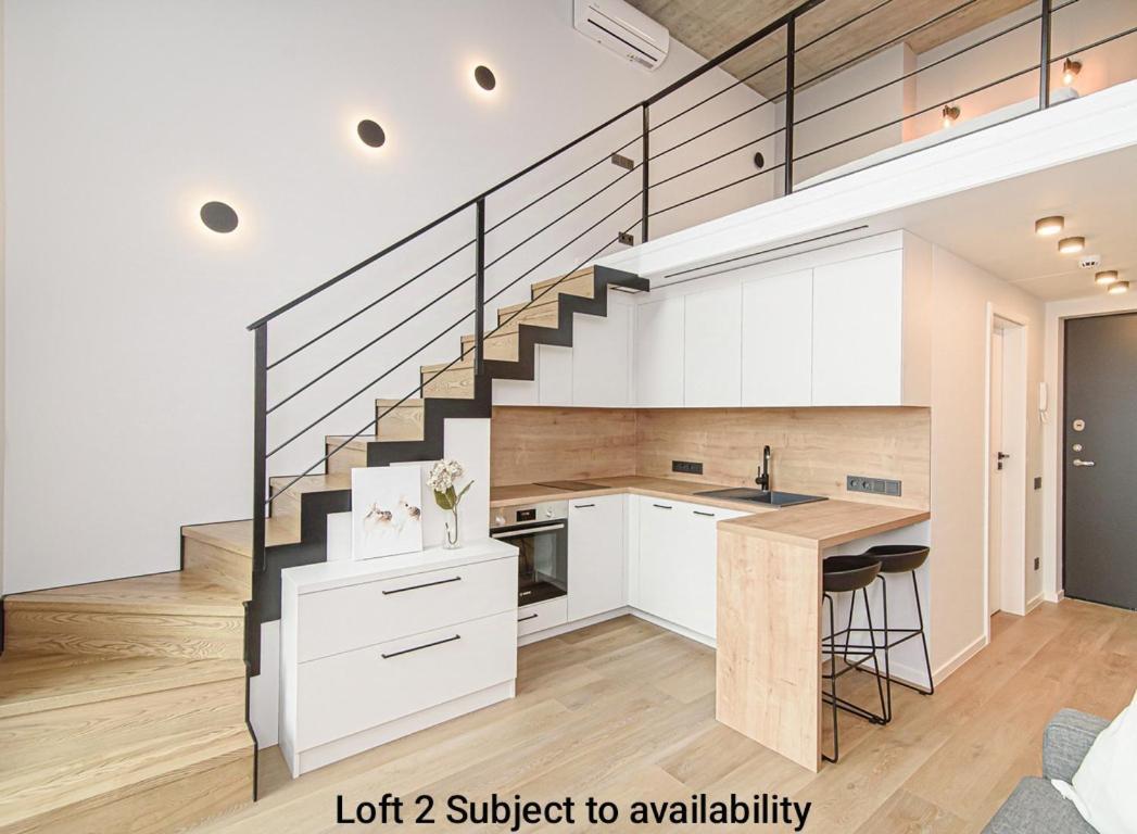 Spacious Loft In Centre Lejlighed Vilnius
